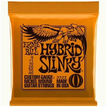 ERNIE BALL 2222 HYBRID SLINKY 9-46