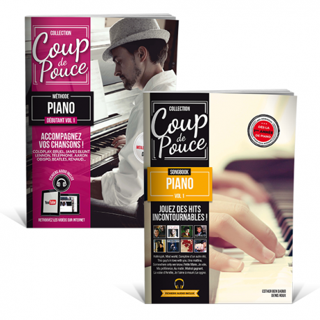 Pack débutant piano ! apprendre des morceaux de pianos connus