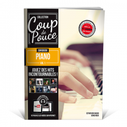 Coup de pouce Songbook piano vol.1 - Une sélection de morceaux connus