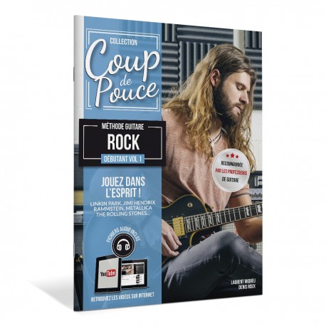 Coup de pouce guitare électrique vol.1 - Éditions coup de pouce - Méthode  de guitare Rock.