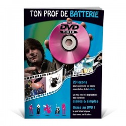 Ton Prof de batterie - Méthode de batterie sur DVD