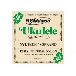 D'ADDARIO Jeu Ukulélé Soprano