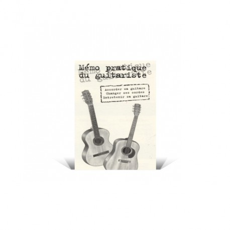 Mini dictionnaire d'accords guitare