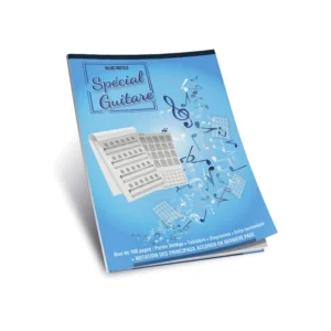 Bloc tablature spécial guitare